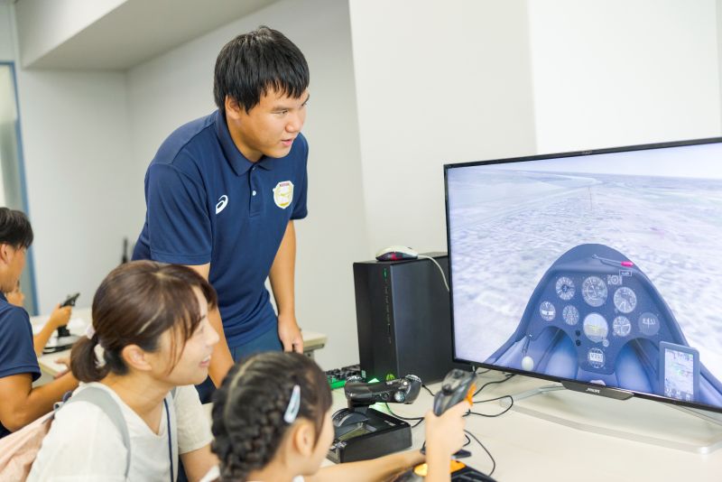 フライトシミュレーター体験