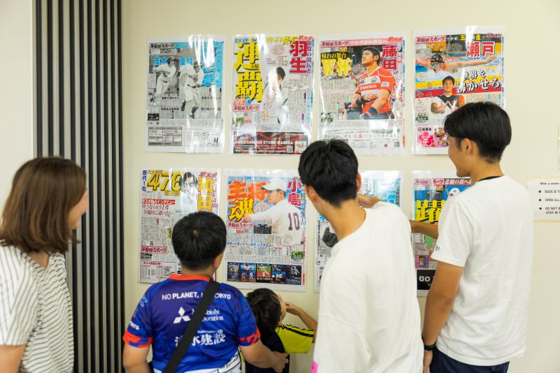 早稲田スポーツ新聞展
